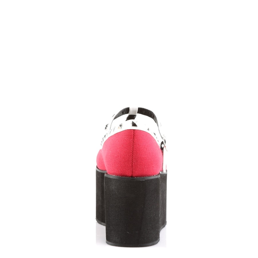 Click-07 デモニア ジャパン レッド キャンバス ブラック