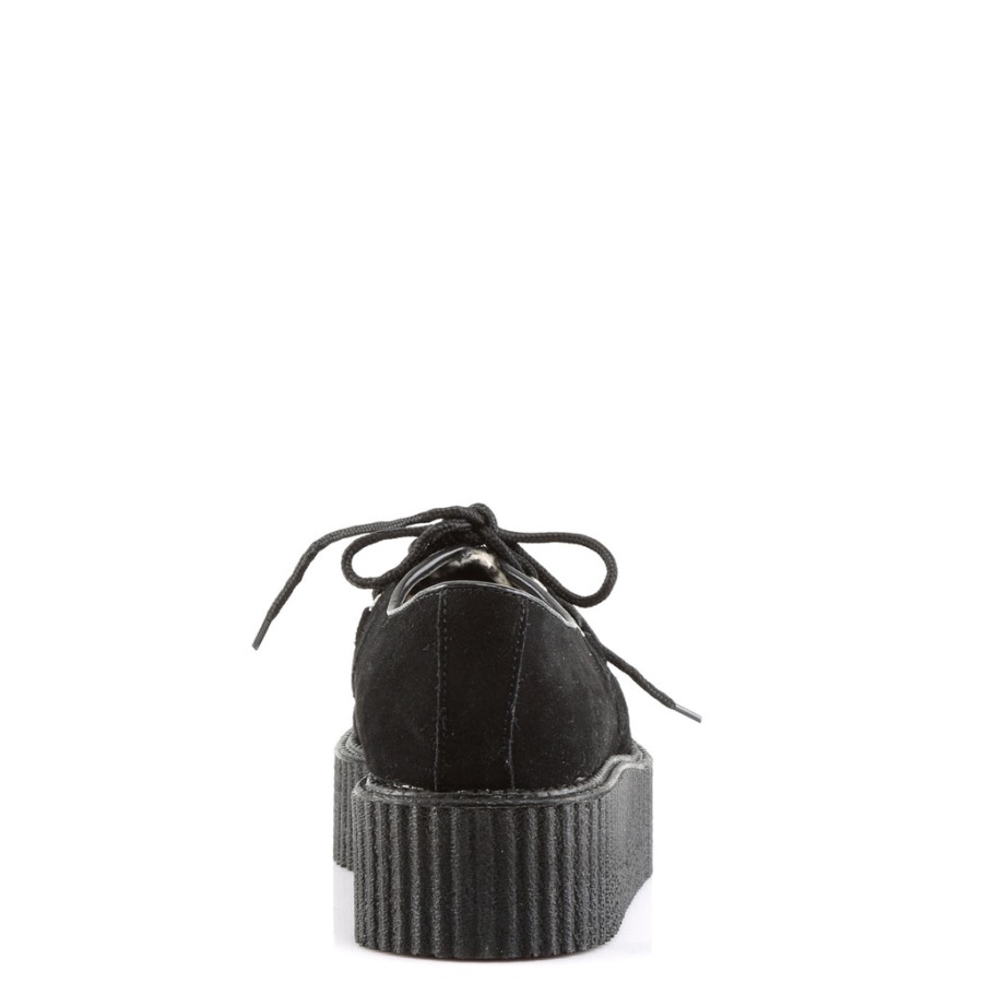 クリーパー 400 デモニア ジャパン ブラック スエード チーター ファー