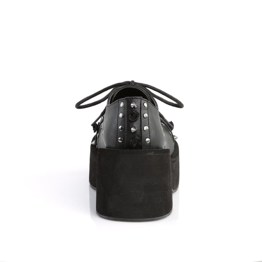 Dank-110 デモニア ジャパン ブラック ヴィーガン レザー