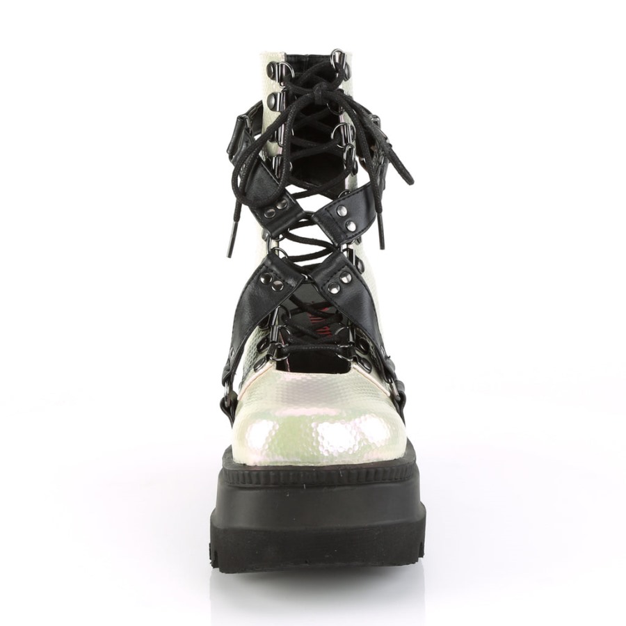 デモニア ジャパン ブラック ヴィーガン レザー ボルト-100