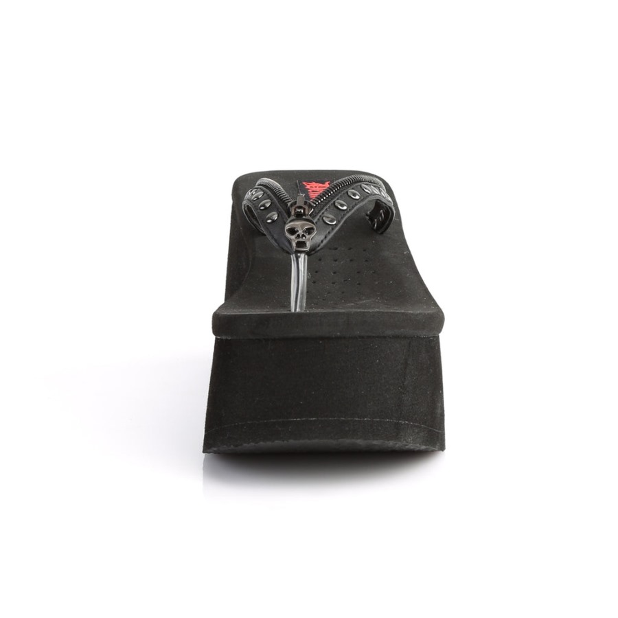 Funn-33 デモニア ジャパン ブラック ヴィーガン レザー