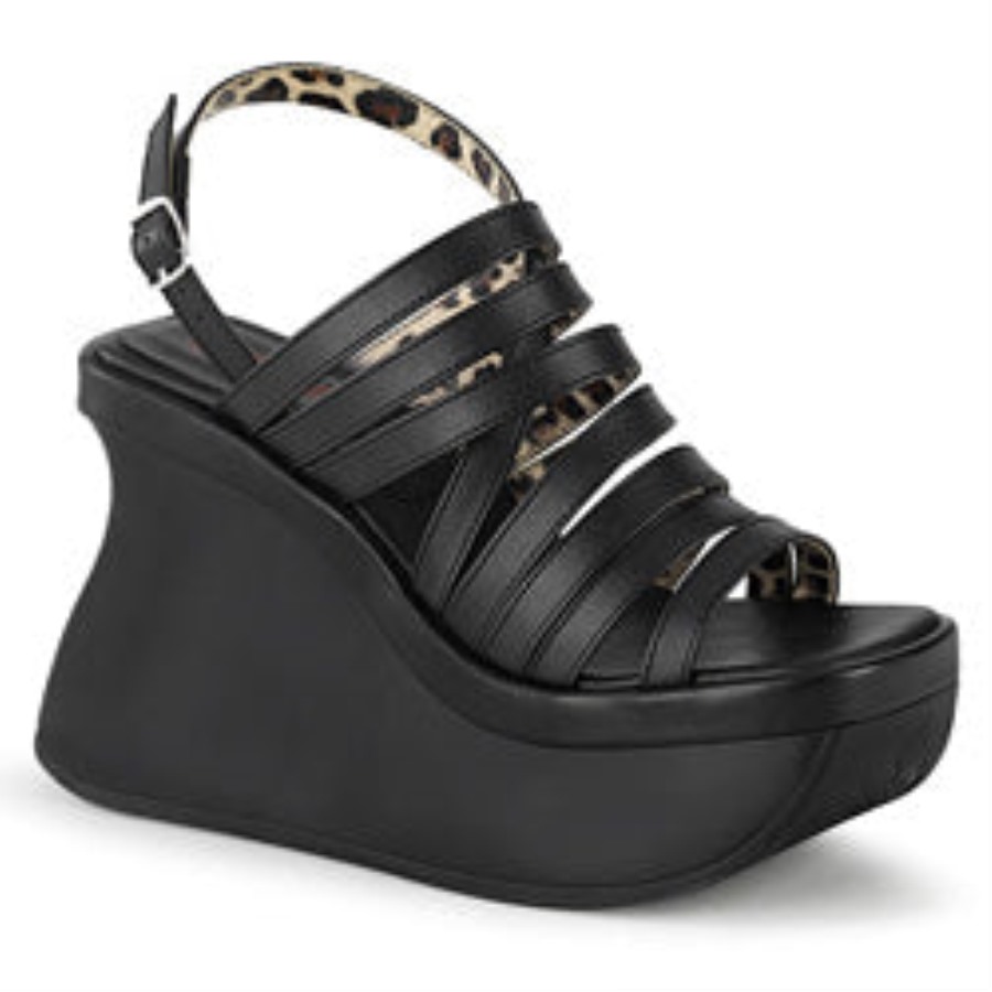 ペース-33 ブラック ビーガン レザー デモニア ジャパン