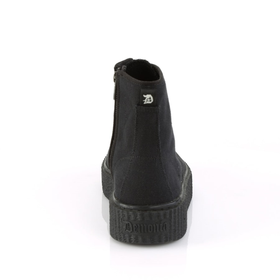 スニーカー 201 ブラック キャンバス デモニア ジャパン