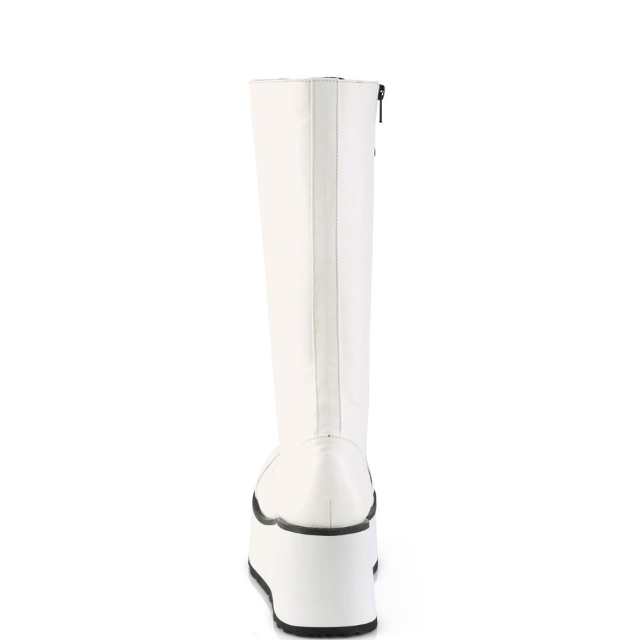 Trashville-502 ホワイト ビーガン レザー デモニア ジャパン