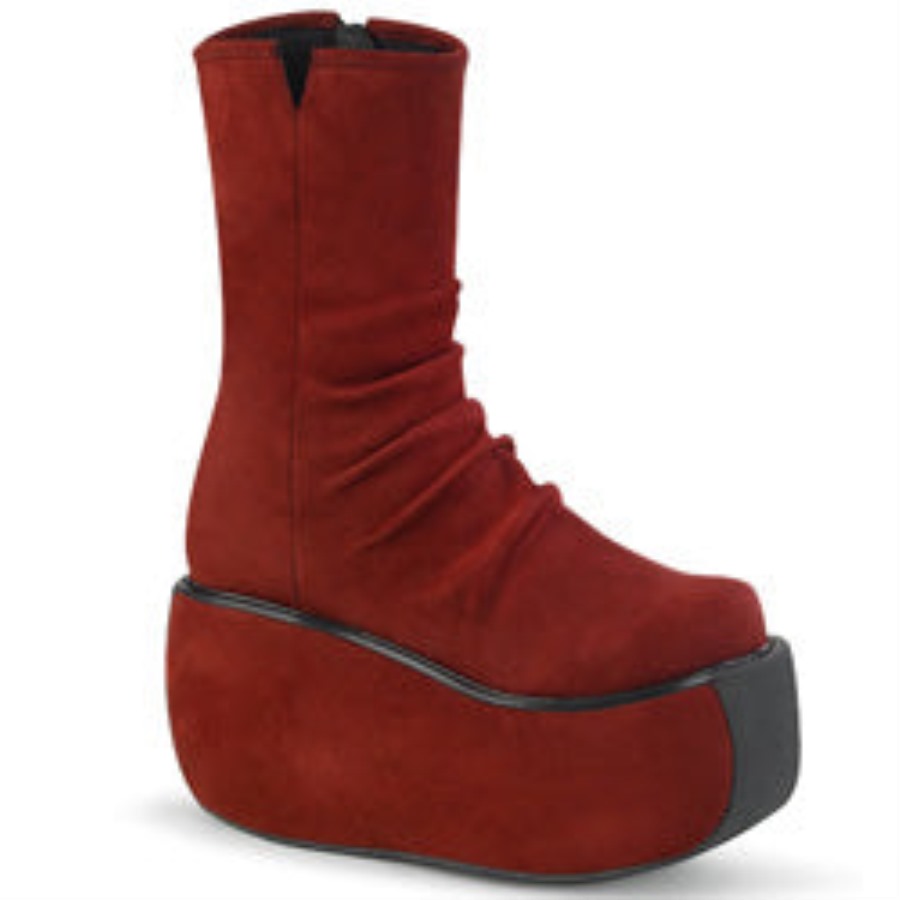 Violet-100 デモニア ジャパン バーガンディ フェイクスエード