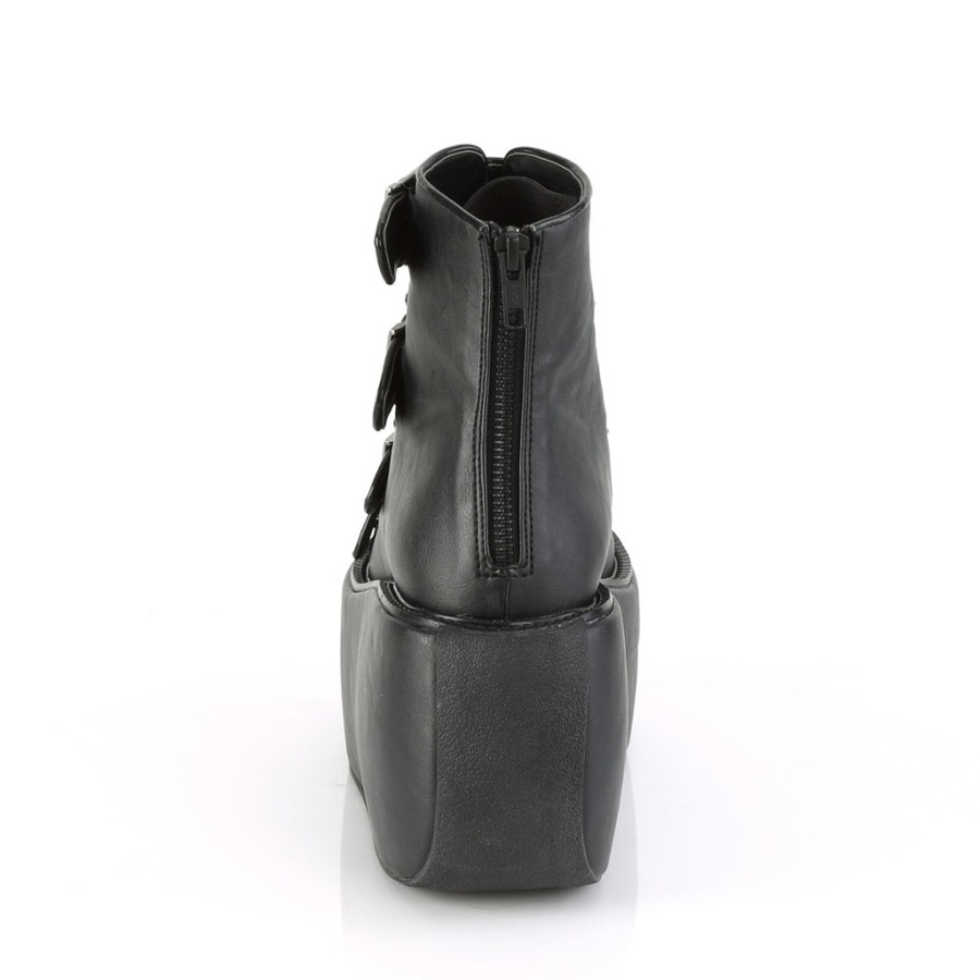 Violet-150 デモニア ジャパン ブラック ビーガン レザー ホログラム