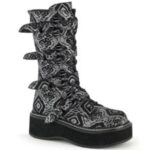 Demonia Japan シルバーフェイクヌバックレザー Emily-322 - Image 6