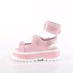 Demonia Japan ベビー ピンク ホロ パテント Slacker-15b - Image 4