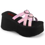 Demonia Japan ベビーピンク ホロ パテント Find-15 - Image 2