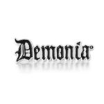 Demonia Japan Logo Enamel Pin Black Demonia Japan