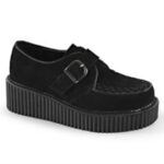 クリーパー-118 ブラック ビーガン スエード デモニア ジャパン - Image 6