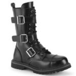 デモニア ジャパン ブラック レザー Riot-12bk - Image 6
