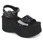 Find-10 ブラック ホロ パテント Demonia Japan