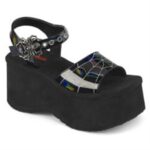 Find-10 ブラック ホロ パテント Demonia Japan - Image 3