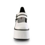 Kera-08 ホワイト ヴィーガン レザー デモニア ジャパン - Image 3
