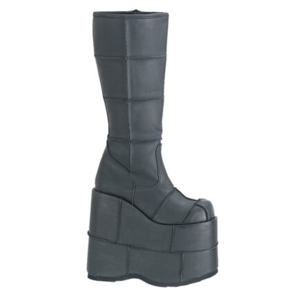 Stack-301 デモニア ジャパン ブラック ヴィーガン レザー