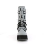 Trashville-138 グレー マルチ リフレクティブ ビーガン レザー デモニア ジャパン - Image 3